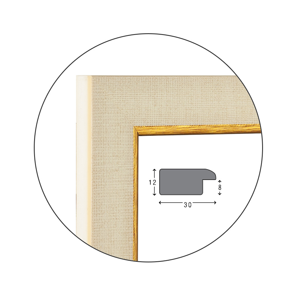 Ramă Textura Gold | 3,0 cm